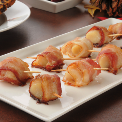 Grilled Bacon Wrapped Scallops