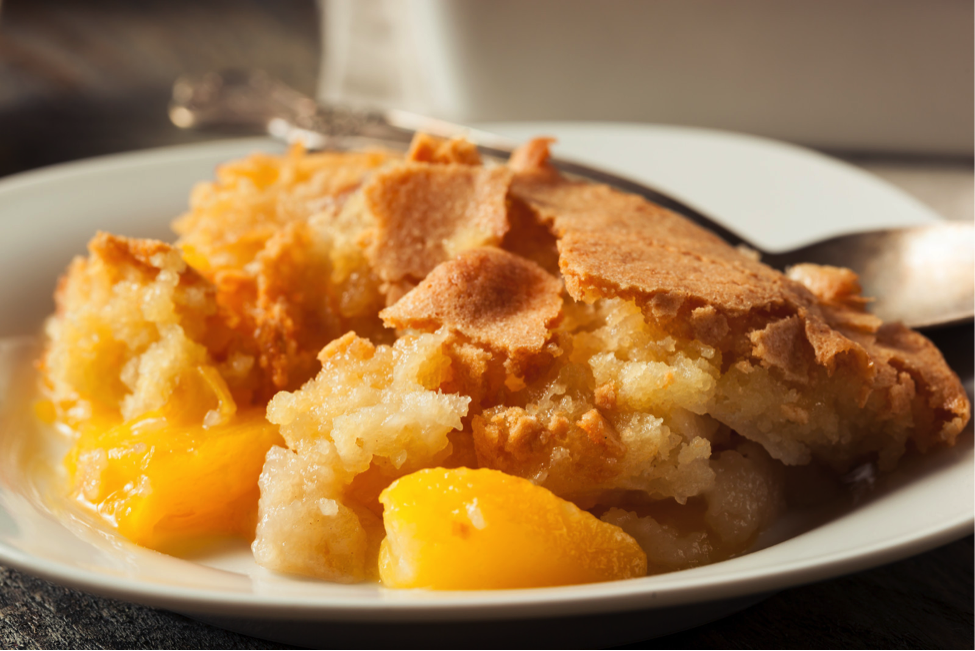 Just Peachy Cobbler - Olive Oil Co - Barrie - Newmarket - Midland - Orillia