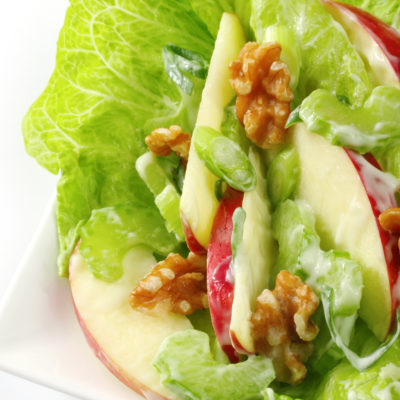 Green Apple Balsamic Waldorf Salad