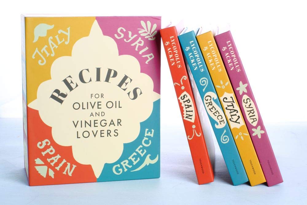 Recipe Books for Olive Oil and Balsamic Vinegar – 4 Styles