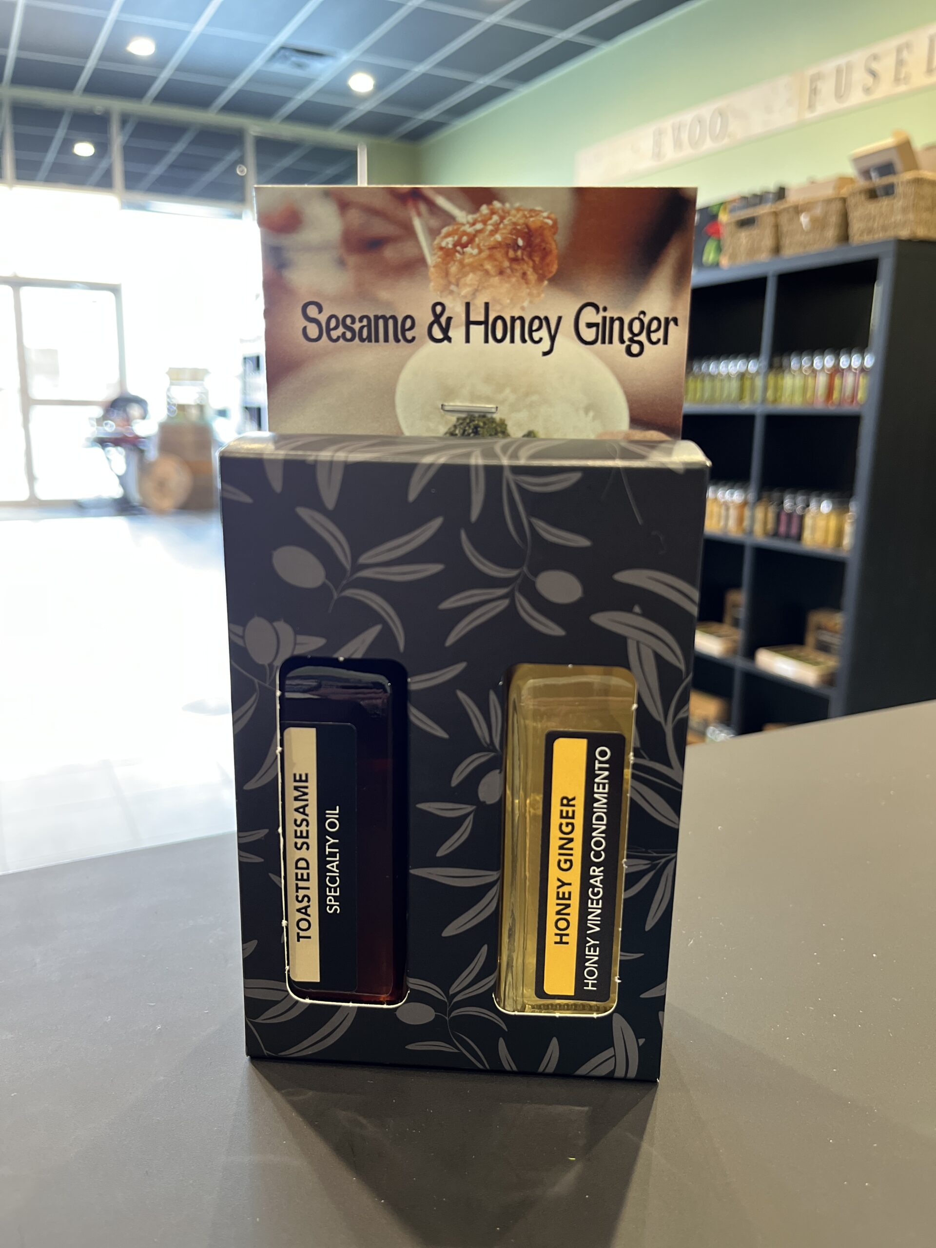 Gift Set 2-Pack with Sesame Oil and Honey Ginger Balsamic