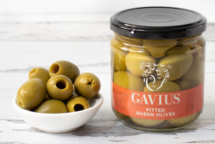 Gavius Manzanilla Olives – 2 Varieties